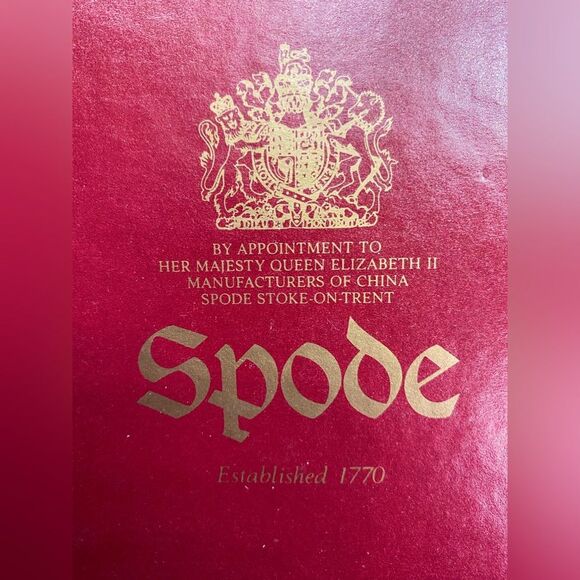 Spode Christmas Rose Large Acrylic Finish Corkboard Back Placemats Box Set of 4 - Picture 11 of 12